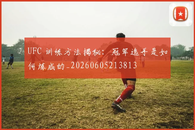 UFC 训练方法揭秘：冠军选手是如何炼成的_20260605213813